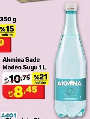 AKMİNA SADE MADEN SUYU AKMİNA SADE MADEN SUYU